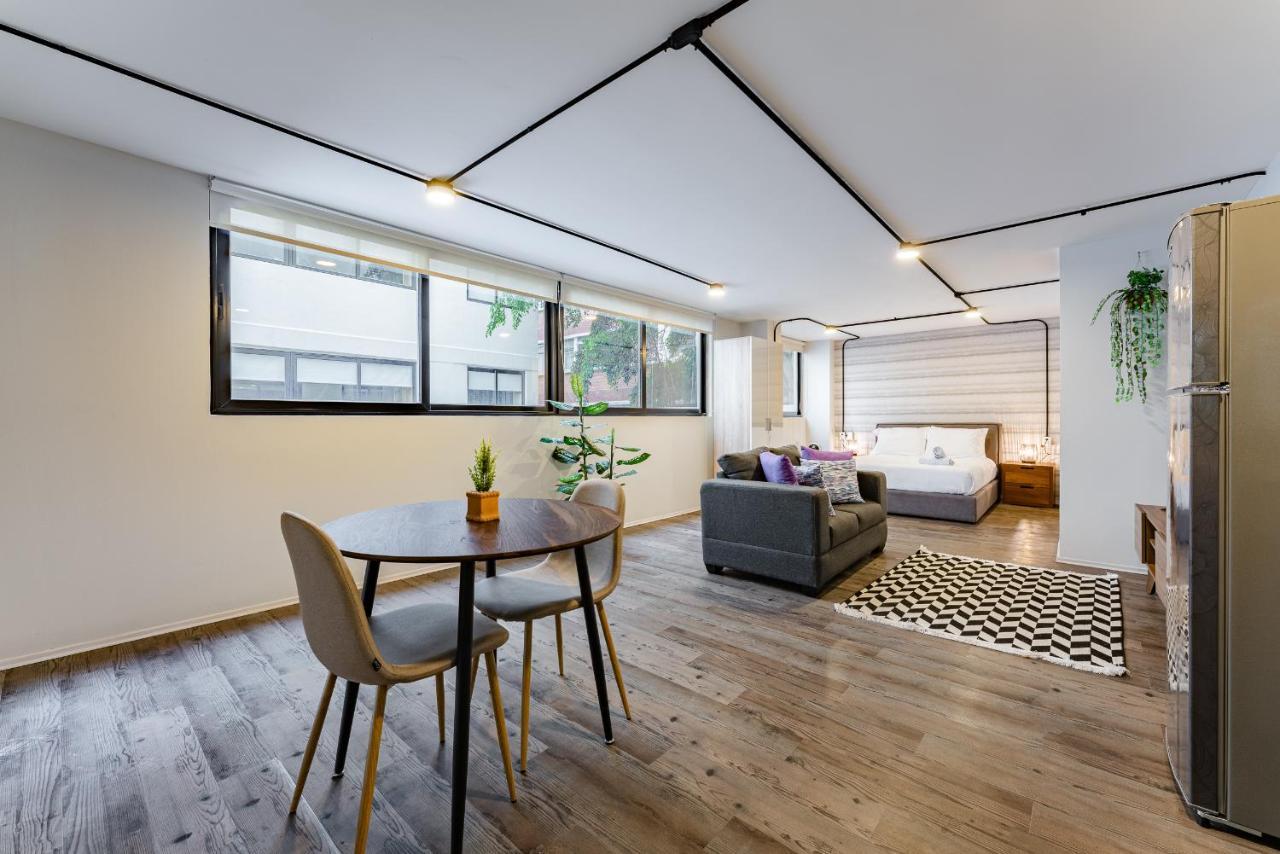 Condesa Lofts & Residence Hotel By Vh Kota Meksiko Bagian luar foto