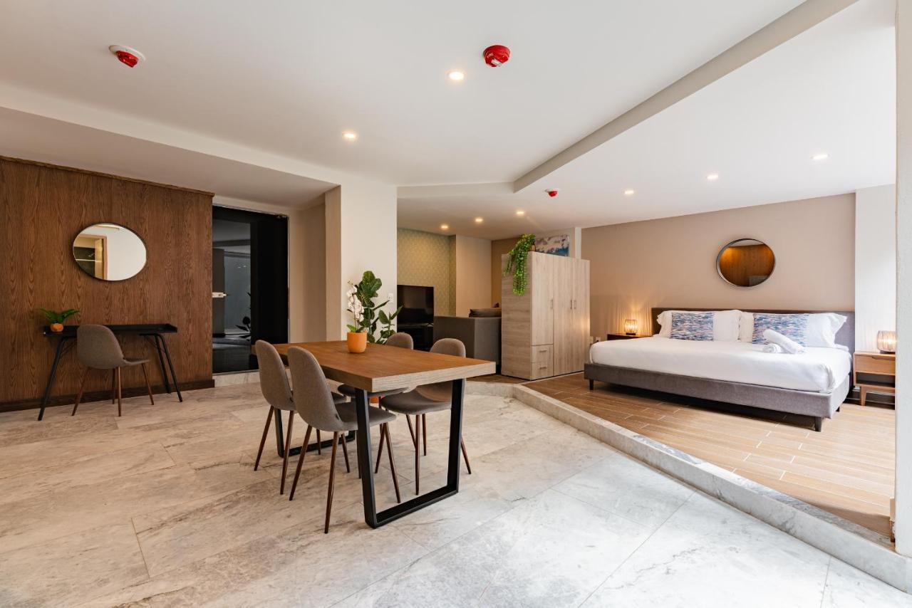 Condesa Lofts & Residence Hotel By Vh Kota Meksiko Bagian luar foto