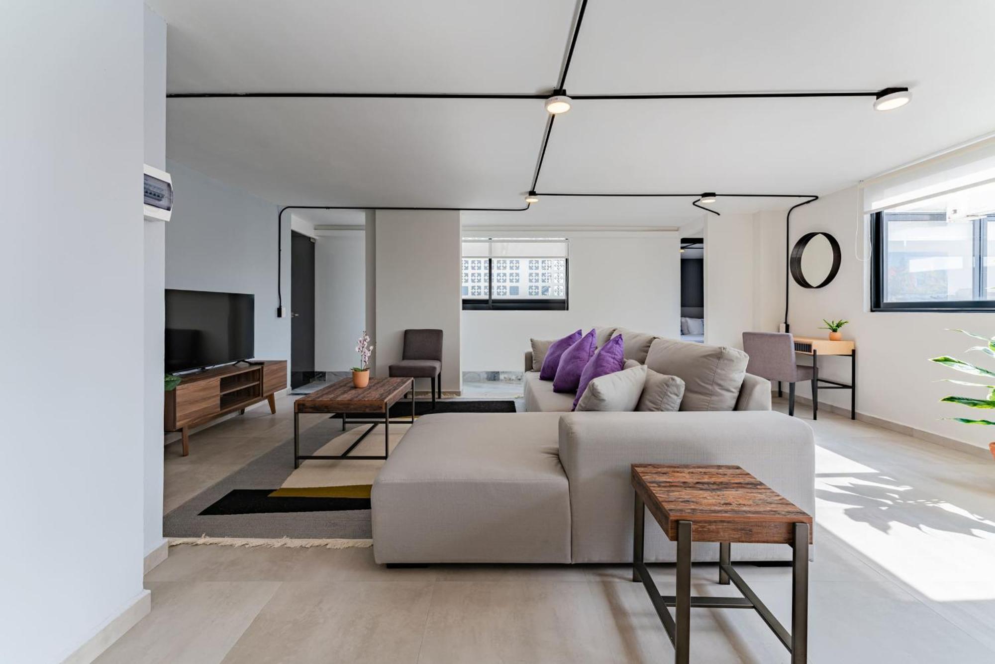 Condesa Lofts & Residence Hotel By Vh Kota Meksiko Ruang foto