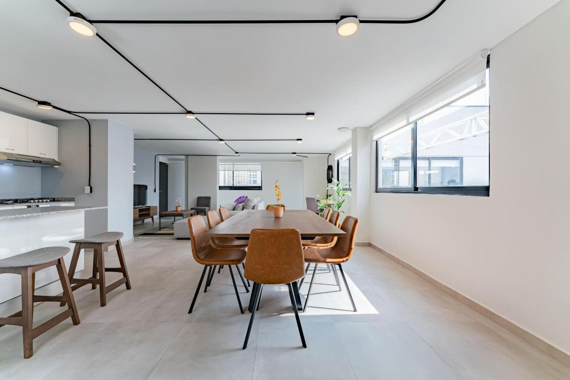 Condesa Lofts & Residence Hotel By Vh Kota Meksiko Ruang foto