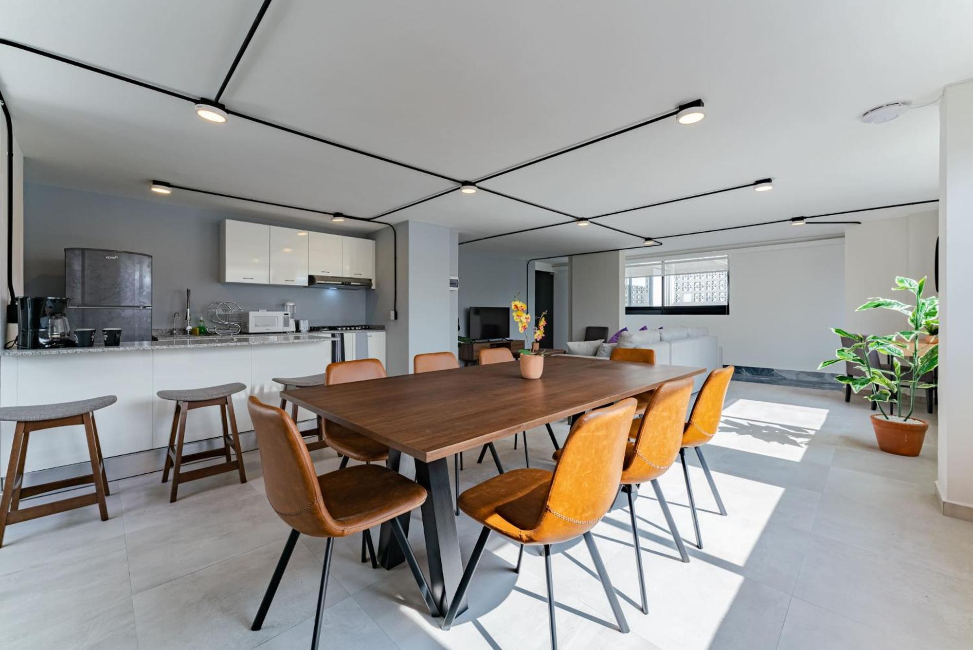 Condesa Lofts & Residence Hotel By Vh Kota Meksiko Ruang foto