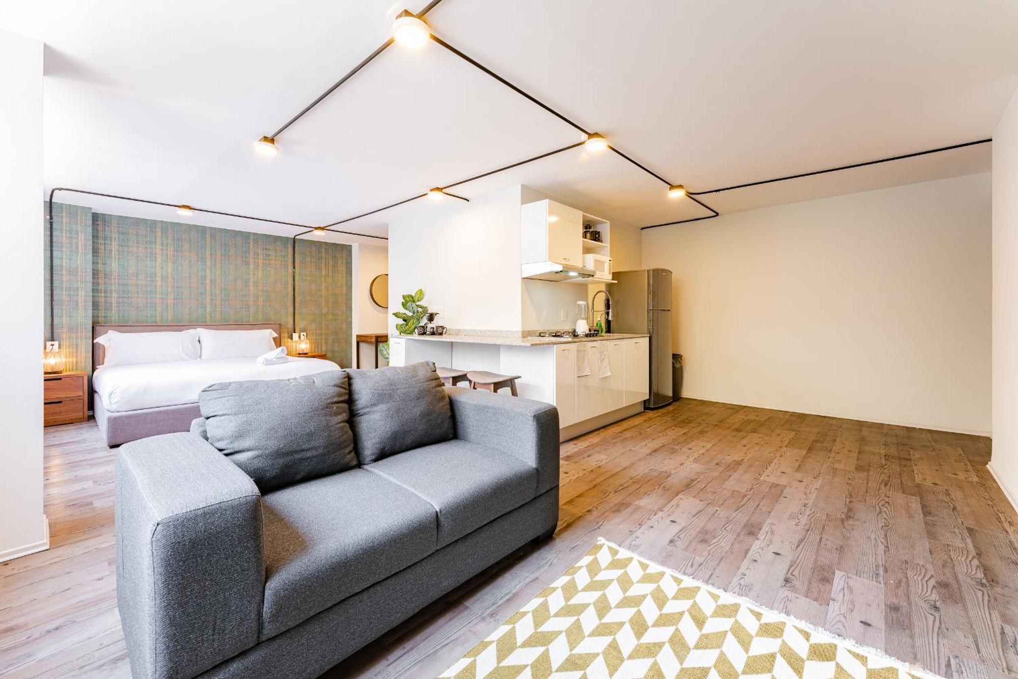 Condesa Lofts & Residence Hotel By Vh Kota Meksiko Ruang foto