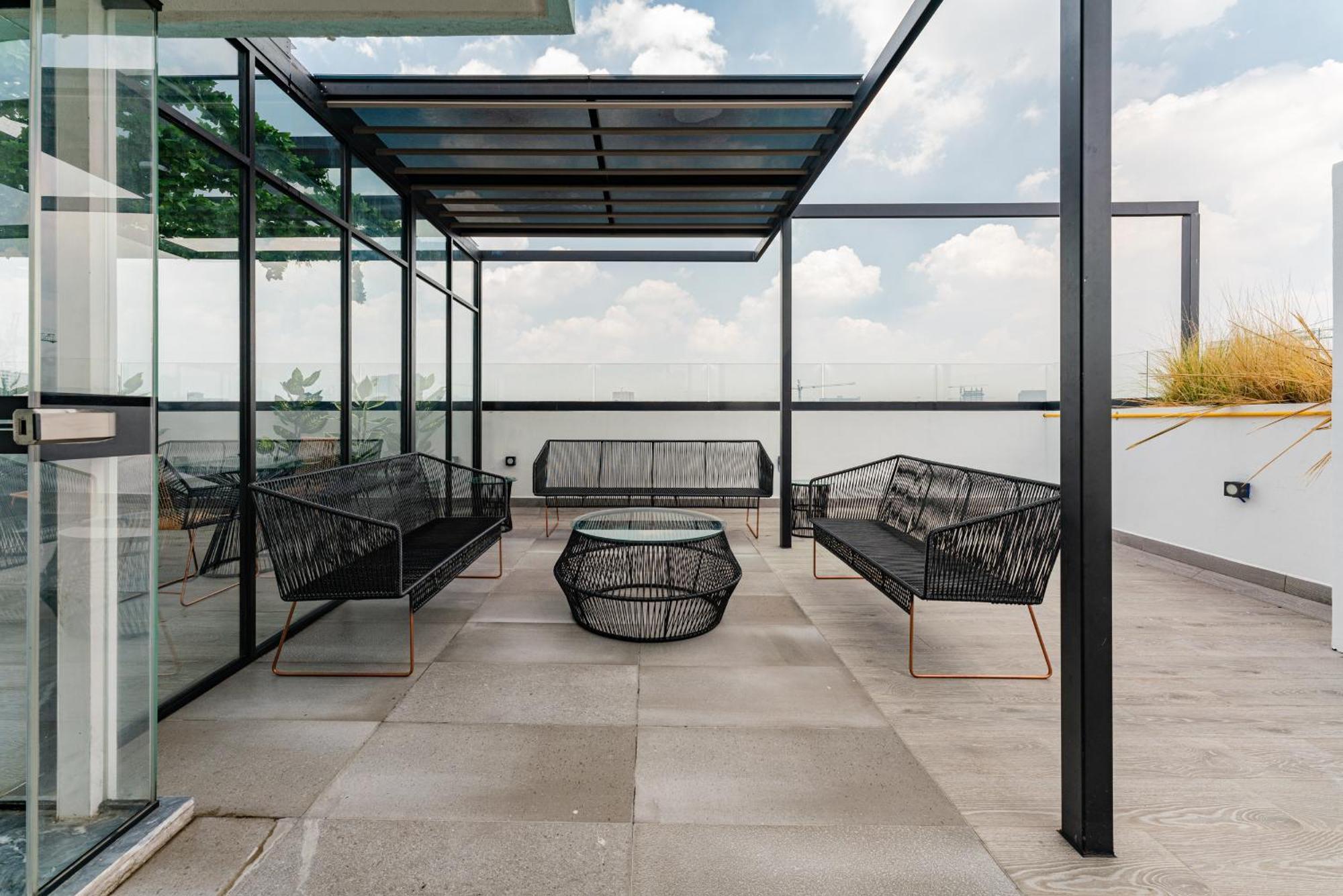 Condesa Lofts & Residence Hotel By Vh Kota Meksiko Bagian luar foto