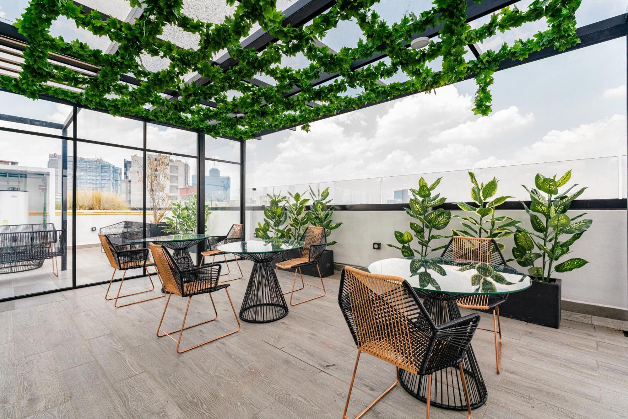 Condesa Lofts & Residence Hotel By Vh Kota Meksiko Bagian luar foto